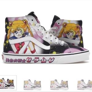Vans Sailor Moon Pretty Guardians Sk8 Hi Shoes New Mens Shoes RARE SOLD OUT 2022